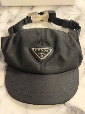 Prada Nylon Dog Cap **Like New**